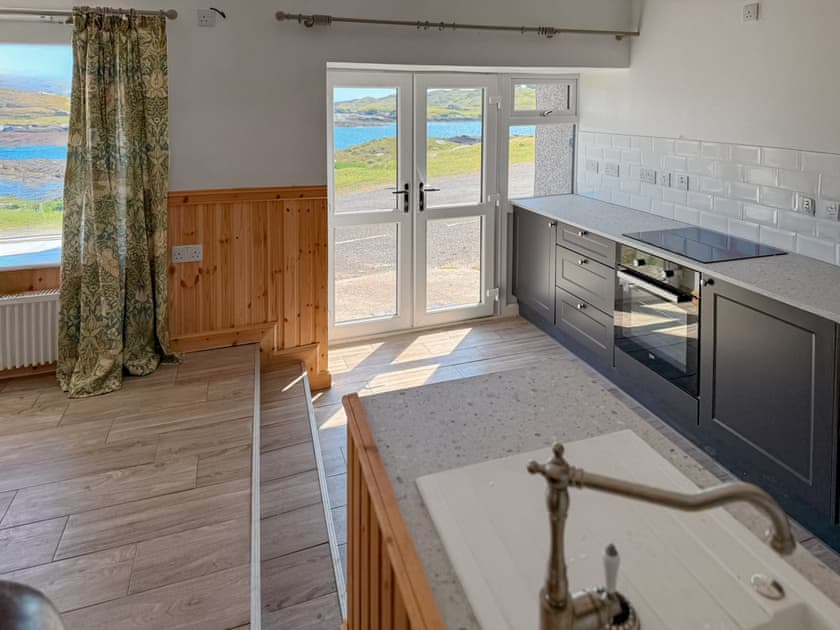 Kitchen area | Post Office Lodge, Finsbay