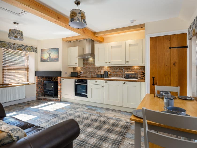 Open plan living space | Stable Cottage, Lathockar, near St Andrews