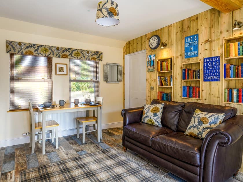 Open plan living space | Stable Cottage, Lathockar, near St Andrews