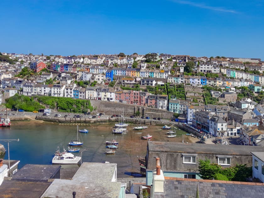 Gorgeous daytime view over looking across the harbour  | Upper Deck - Linden Court, Brixham