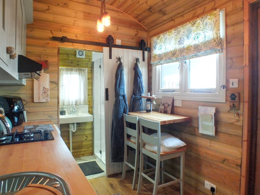 Dining Area | Ty’r Bugail Shepherds Hut, Tal Y Bont, near Barmouth