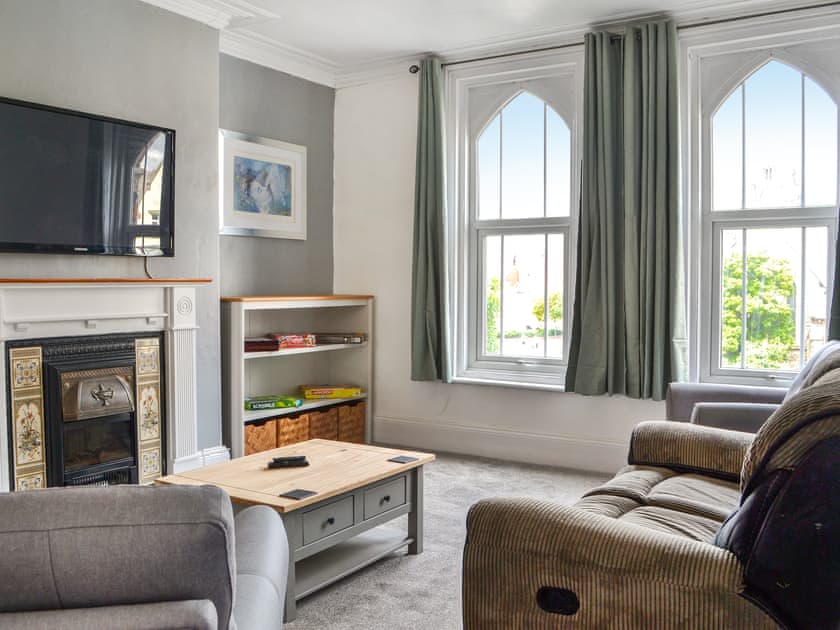 Living area | Church View Apartment - Spire & Church View, Bridlington