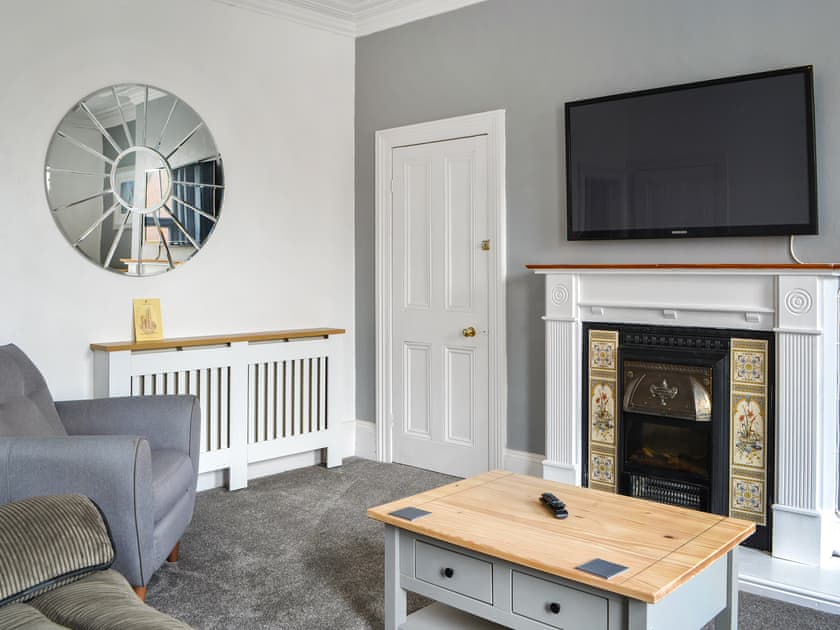 Living area | Church View Apartment - Spire & Church View, Bridlington