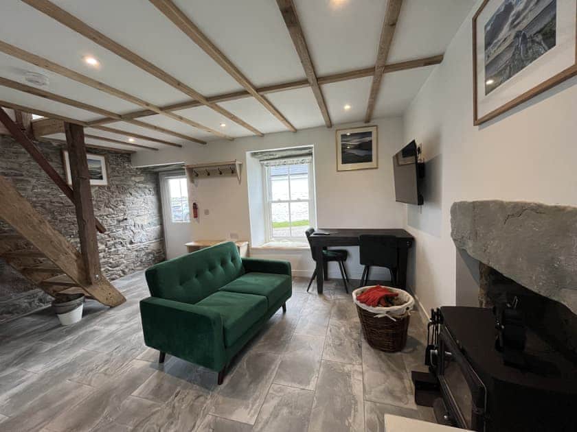 Living area | Landberrick Farm Bothy, Whauphill