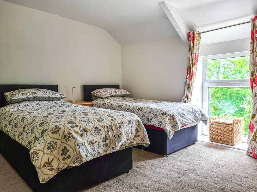 Twin bedroom | Bwthyn Pen Bryn, Hirwaun, near Aberdare