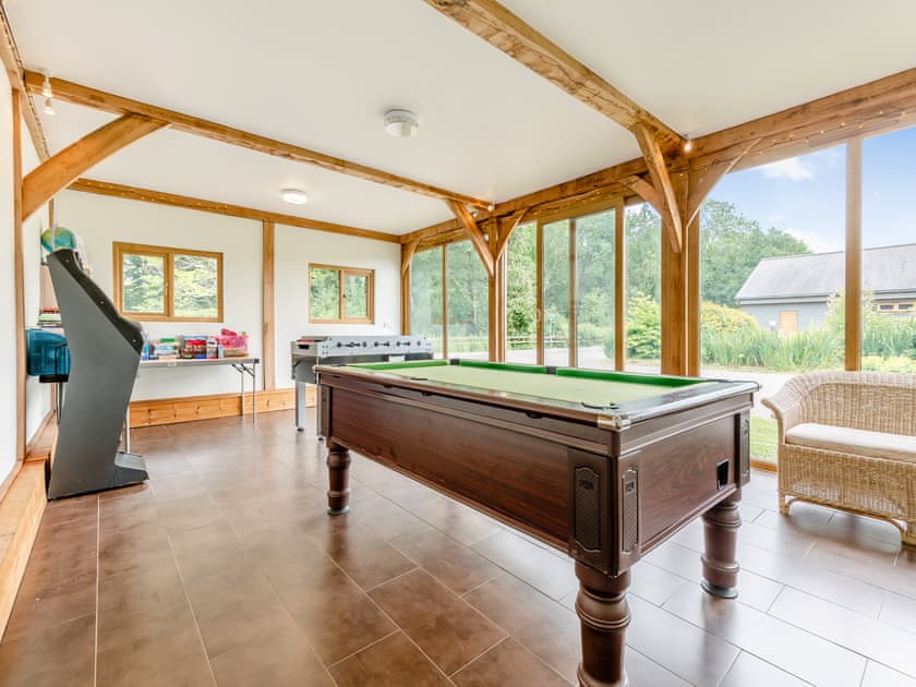 Games room | Victoria Albert - The Victorian Barn, Woolland, near Blandford Forum