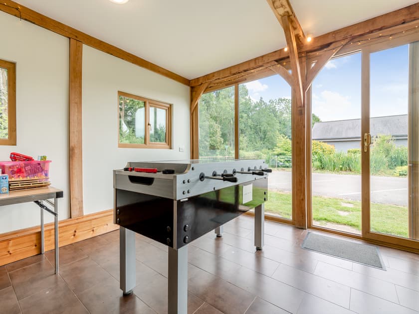 Games room | Ashwood - The Victorian Barn, Blandford Forum