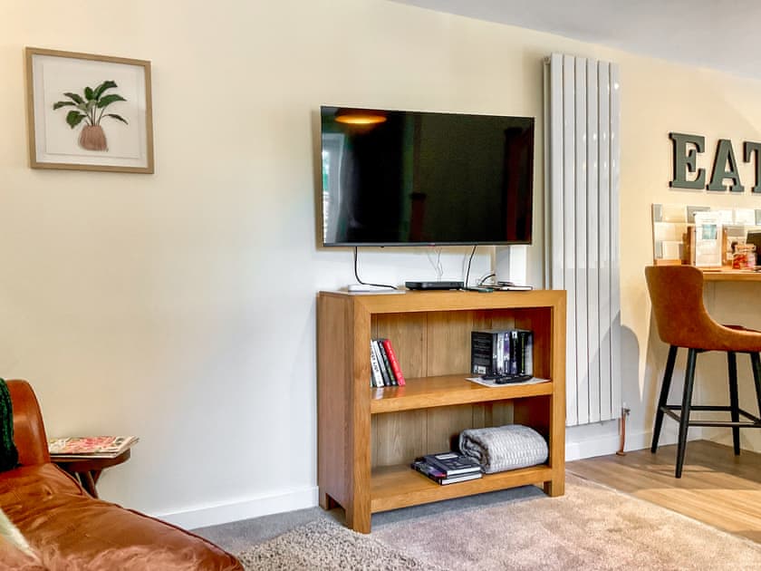 Living area | The Old Posthouse Barn - Axbridge Holidays, Axbridge, near Weare