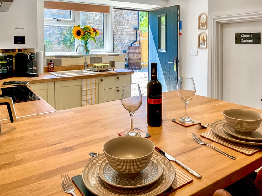 Kitchen | The Old Posthouse Barn - Axbridge Holidays, Axbridge, near Weare
