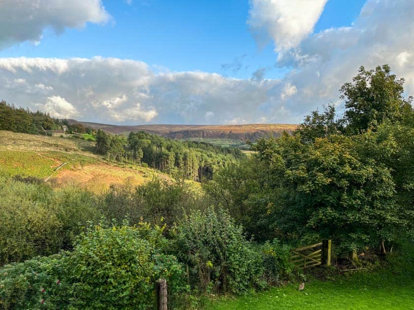 view from rear of cottage | Crossbill Cottage, Chopgate near Stokesley