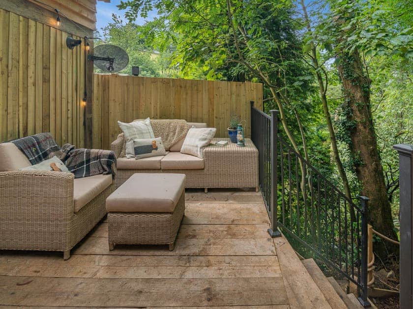 Decking | The Woodland Loft, Hebden Bridge