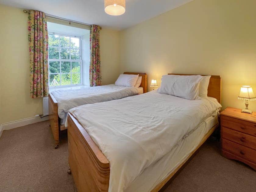 The twin bedroom with ensuite Shower Room | Hafod Grove - Hafod Grove and Fach, Moylegrove, near Ceibwr Bay