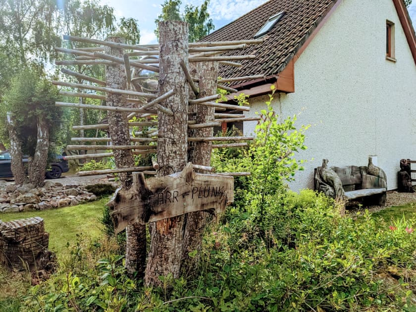 Garden | Rowan Cottage, Carrbridge