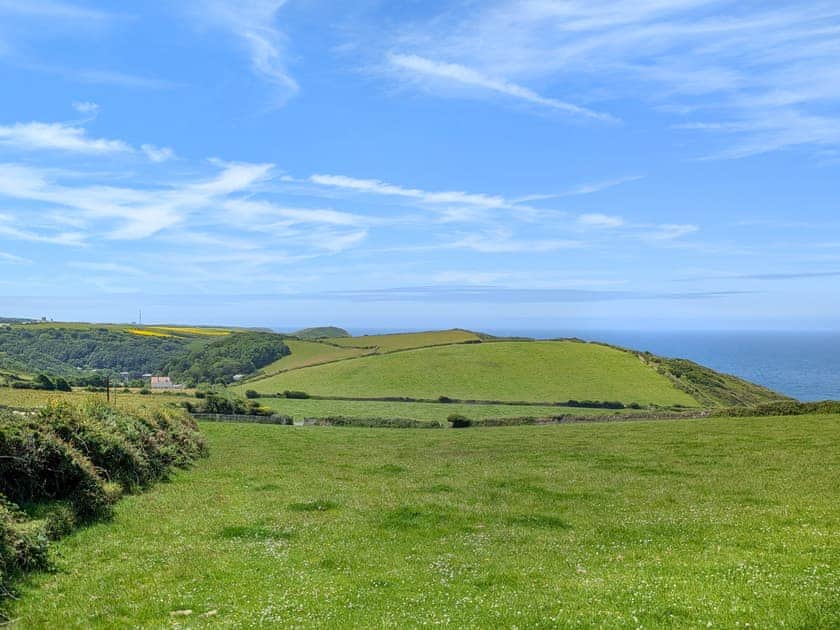 View from Boscastle farm shop | Trevivian House, Boscastle