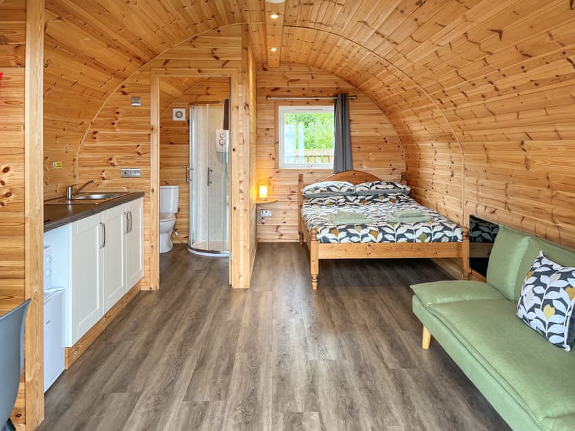 Open plan living space | Douglas - Kirklauchline Pods, Stranraer