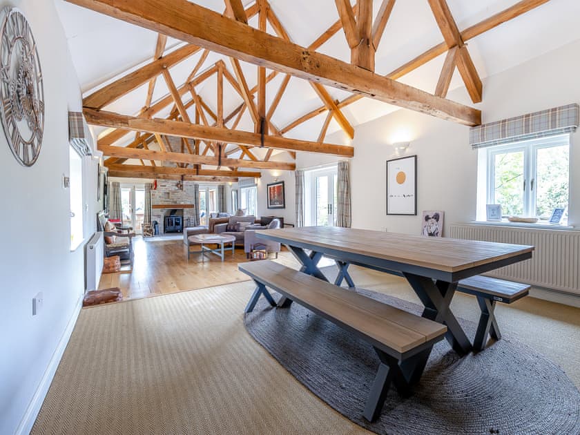 Open plan living space | Hay Boathouse/Maes-y-Caer, Hay On Wye