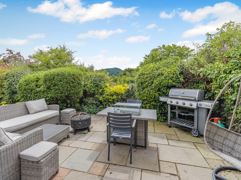 Patio | Hay Boathouse/Maes-y-Caer, Hay On Wye