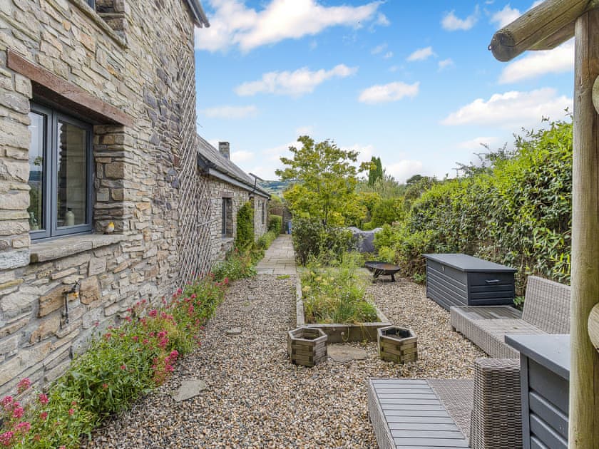 Outdoor area | Hay Boathouse/Maes-y-Caer, Hay On Wye