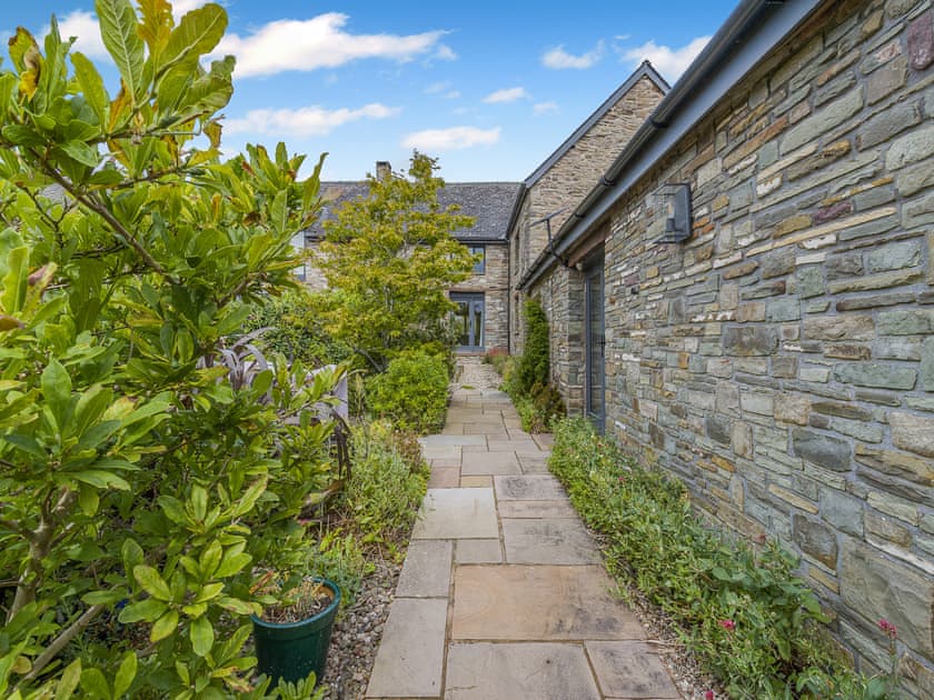 Outdoor area | Hay Boathouse/Maes-y-Caer, Hay On Wye