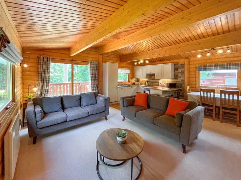 Living area | Eagle Lodge - Parker Retreats, Kenwick, near Louth