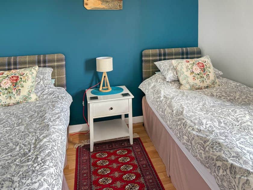 Twin bedded room | Kildonan, Laide
