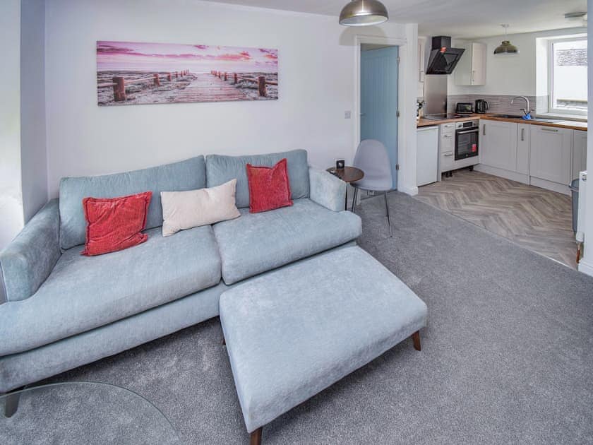 Open plan living space | Old Chapel Apartment, Kendal
