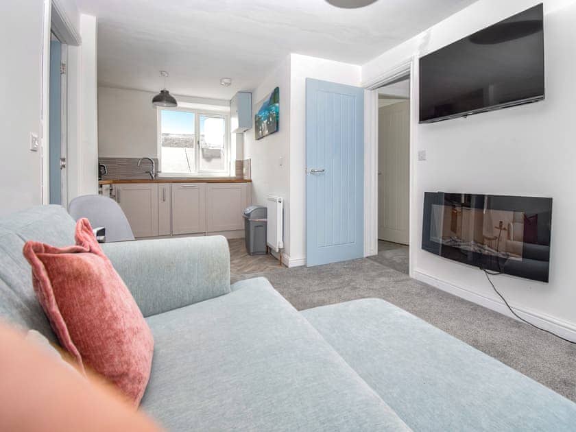 Open plan living space | Old Chapel Apartment, Kendal