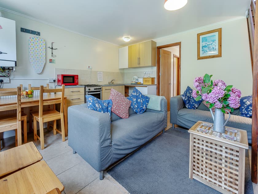 Open plan living space | The Vineries- 25 Mallard Cottage - The Vineries, Lands End, near Porthcurno