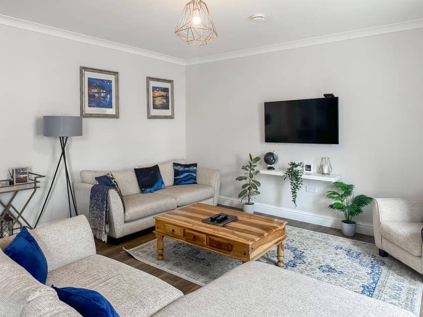 Living area | Airds Apartment, Oban
