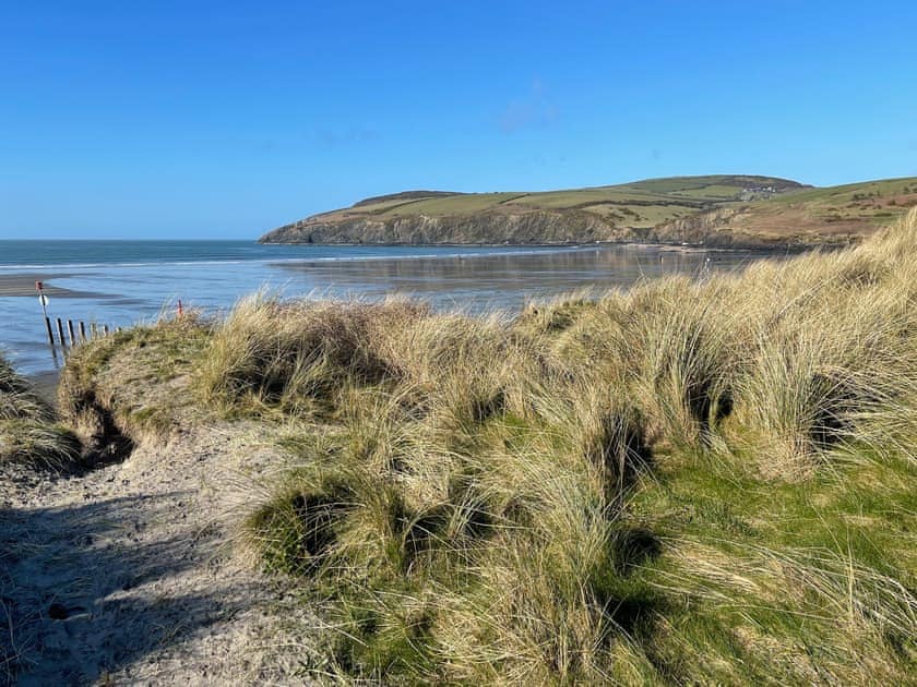The World famous Pembrokeshire coastal path a walk through the dunes at Newport | Hafod Grove - Hafod Grove and Fach, Moylegrove, near Ceibwr Bay