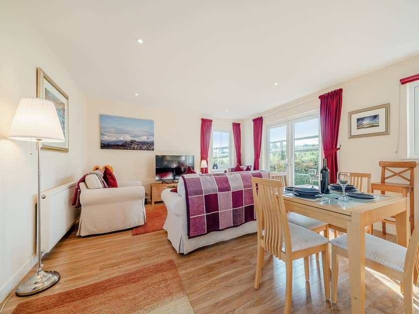 Open plan living space | Buzzard Cottage - Osprey Hideaways, Stirling