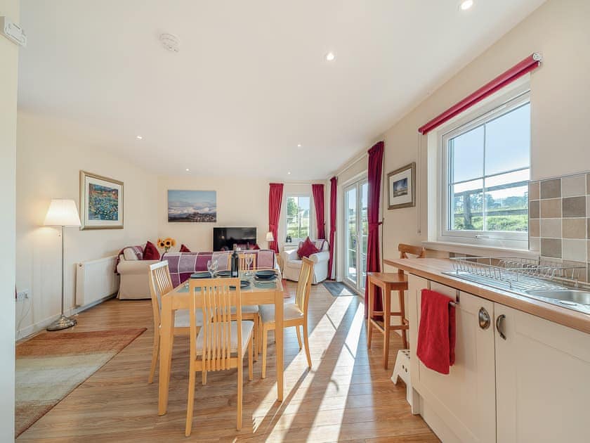 Open plan living space | Buzzard Cottage - Osprey Hideaways, Stirling