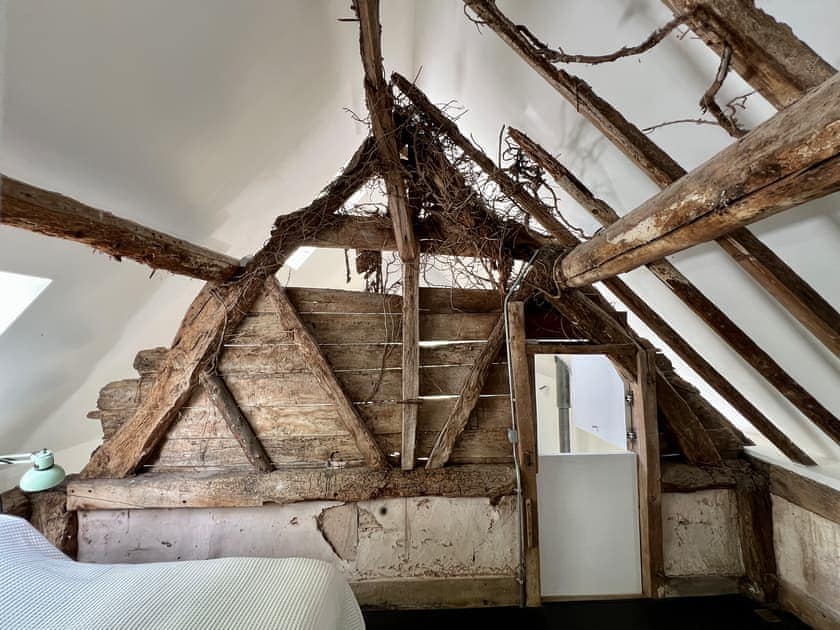 Bedroom two, looking towards the main space | Croft Lodge Studio, Leominster