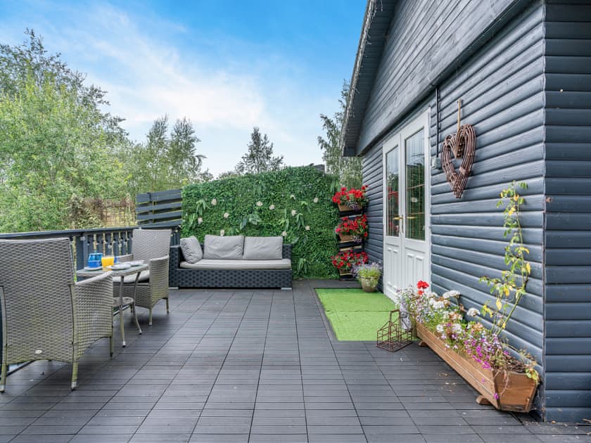 Decking | Hygge Cabin - Hadrian’s Garden, Hexham