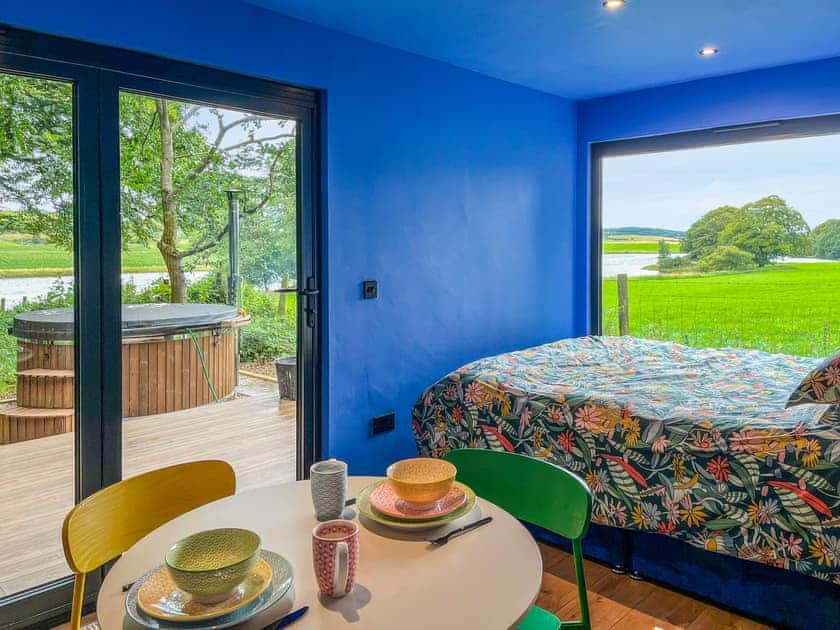 Double bedroom | Andromeda - Galloway Glamping, Castle Douglas