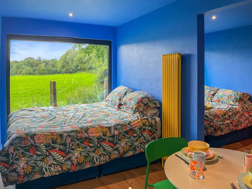 Double bedroom | Andromeda - Galloway Glamping, Castle Douglas