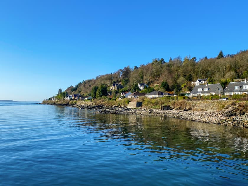 Looking back at Thornlie | Thornlie, Blairmore, near Dunoon