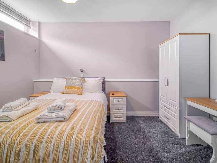 Double bedroom | The Beach Hut - Regency Apartments, Great Yarmouth