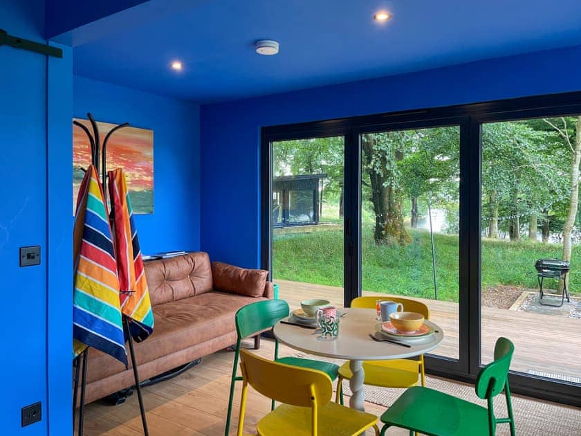 Open plan living space | Cassiopeia - Galloway Glamping, Castle Douglas