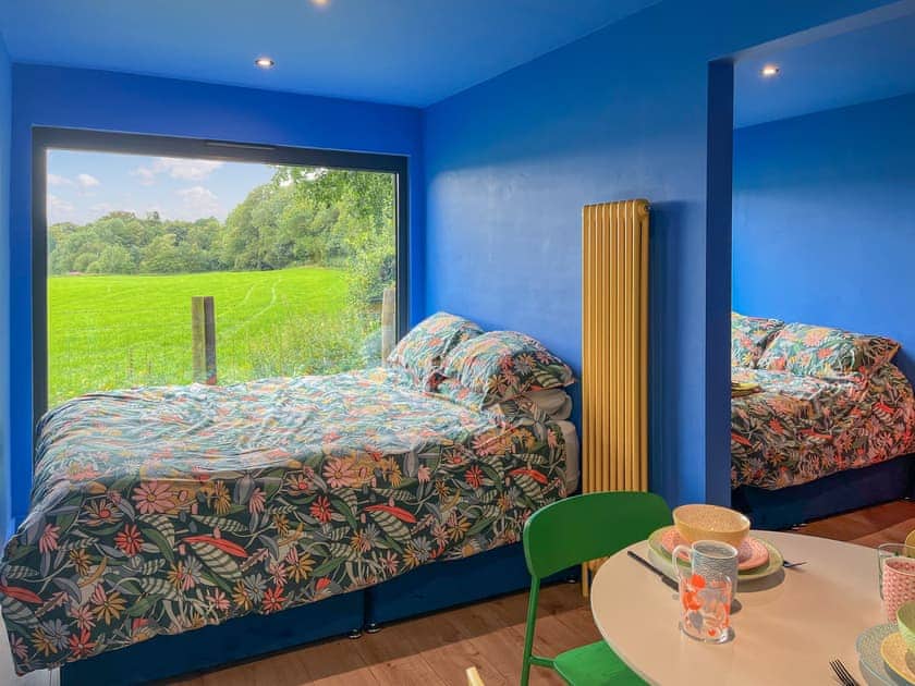 Double bedroom | Cassiopeia - Galloway Glamping, Castle Douglas