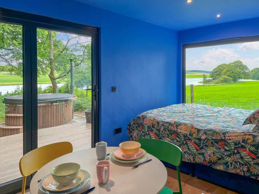 Double bedroom | Cassiopeia - Galloway Glamping, Castle Douglas