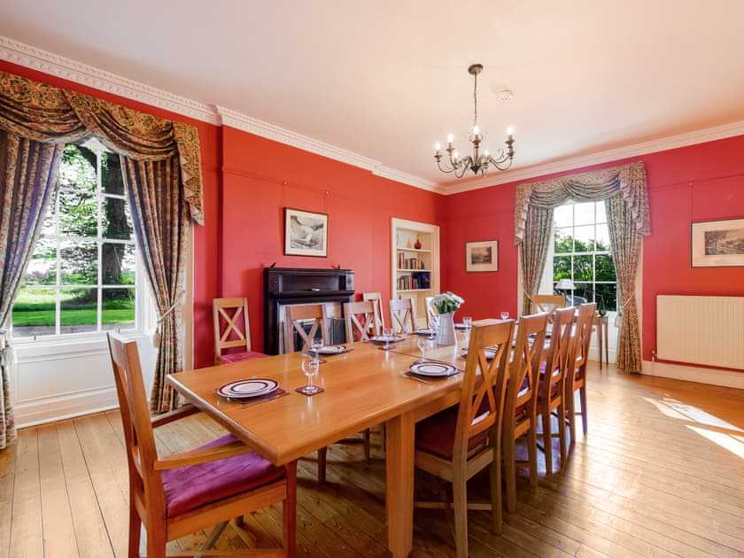 Dining Area | Wintonhill Farmhouse - Winton Holidays, Pencaitland