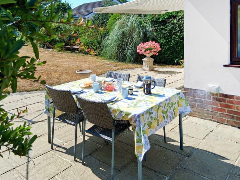 Garden patio | By The Way, Broadstone, near Poole