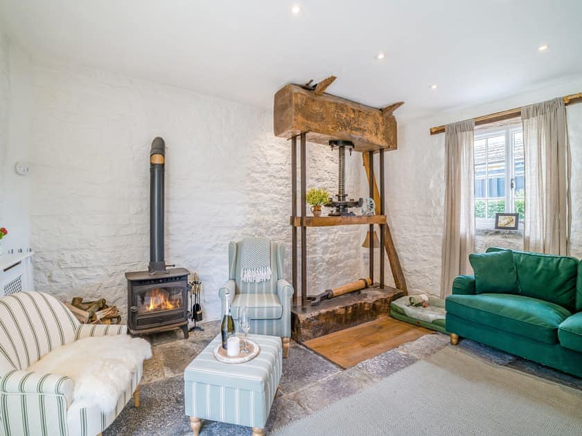 Living room | The Cider Barn, West Pennard, near Glastonbury