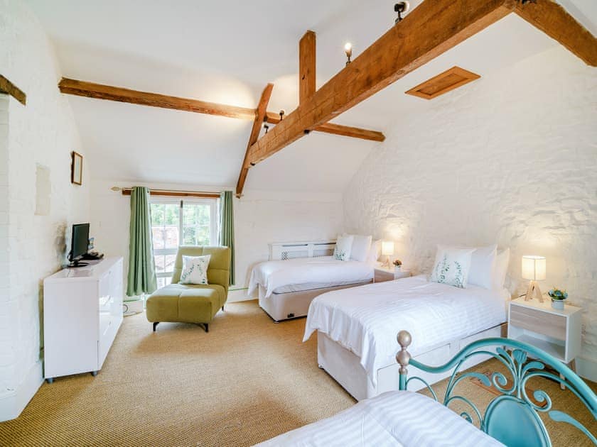 Family bedroom | The Cider Barn, West Pennard, near Glastonbury