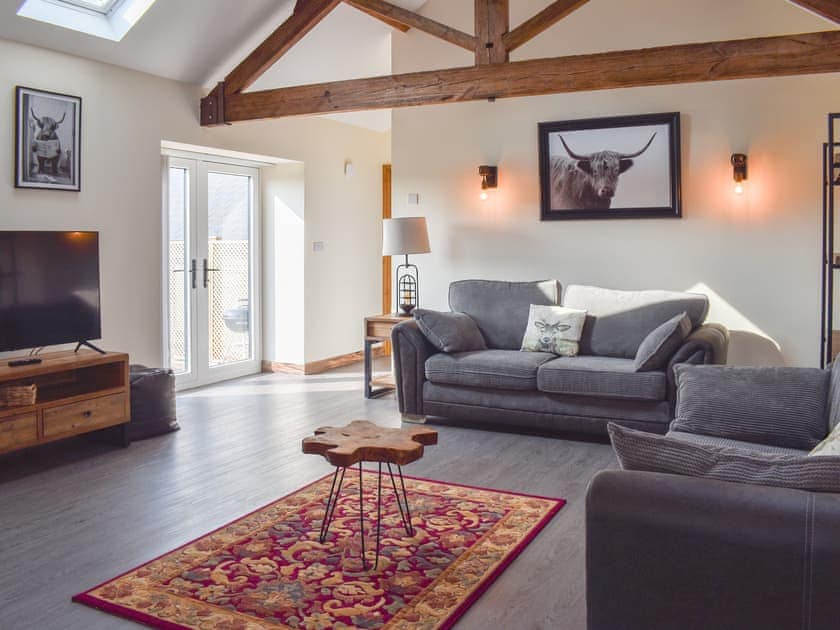 Open plan living space | Meadow View - Lower Larkworthy Farm, Holsworthy