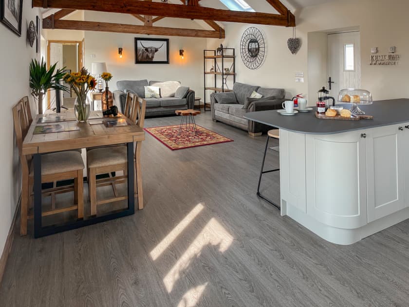 Open plan living space | Meadow View - Lower Larkworthy Farm, Holsworthy
