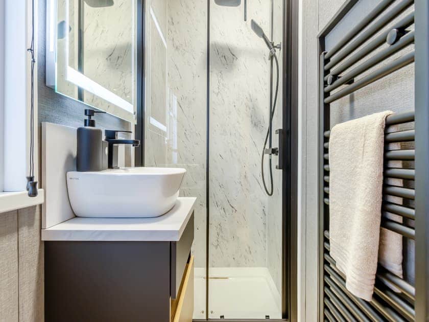 Bathroom | Aqueduct Hideaway, Chirk, near Llangollen