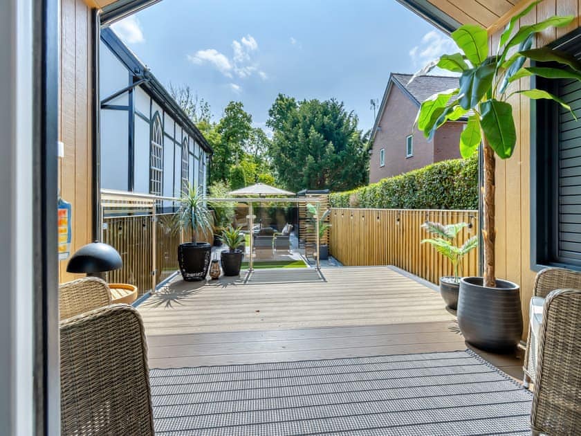 Decking | Aqueduct Hideaway, Chirk, near Llangollen