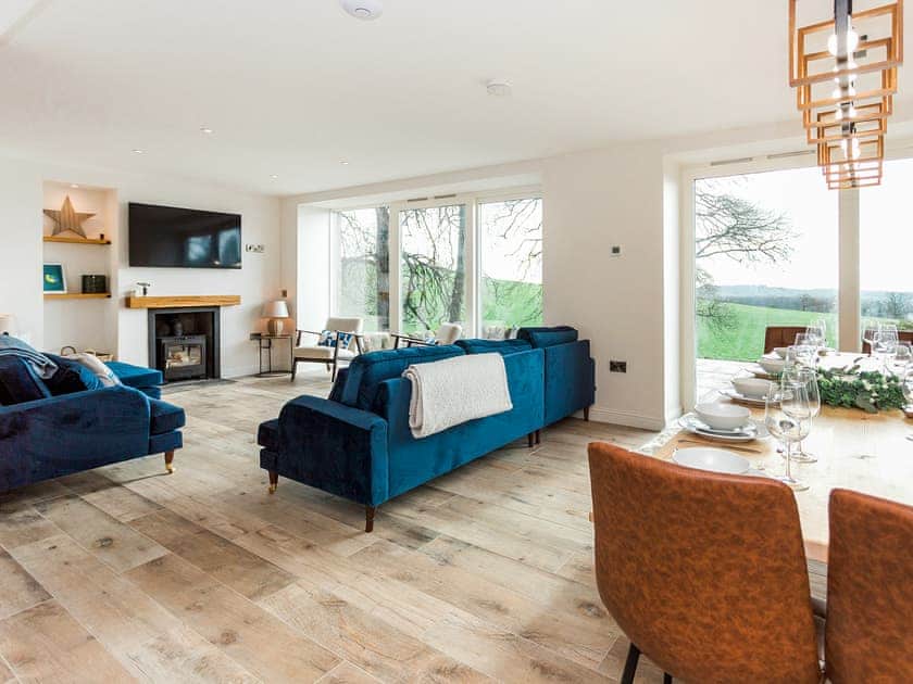 Open plan living space | Disdow House - Drumwall, Gatehouse of Fleet